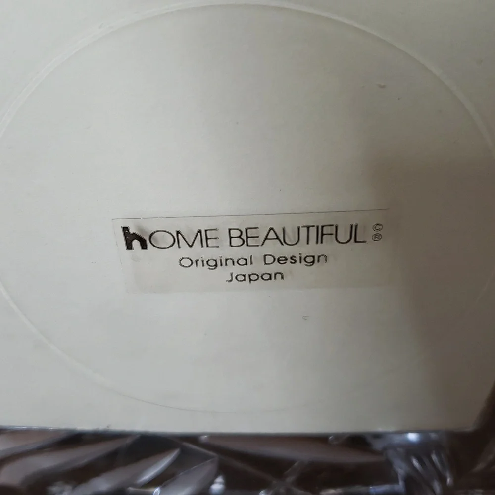 Home Beautiful Botanical Etched Glass Picture Frame